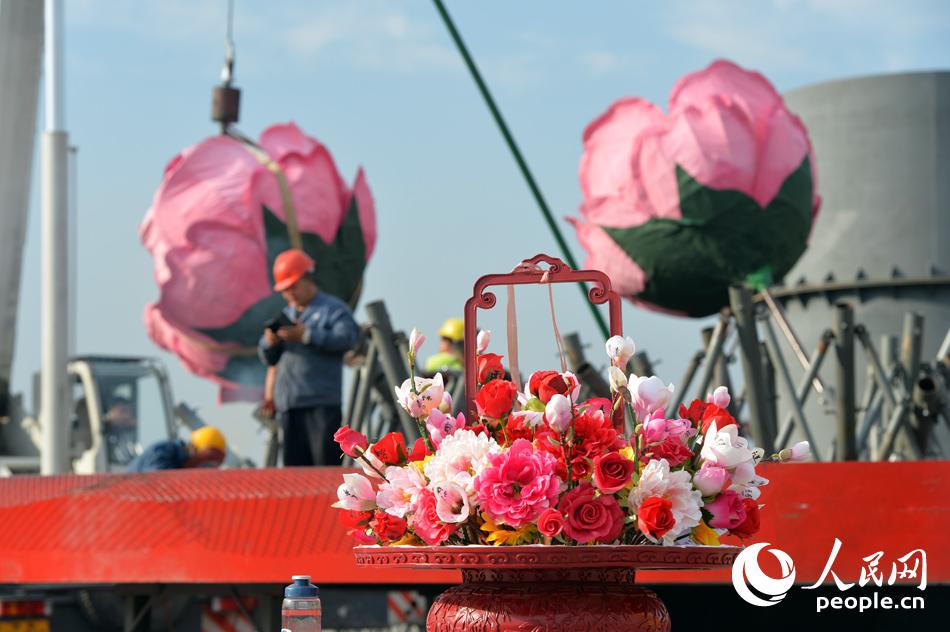 Comienzan los preparativos para la celebración del Día Nacional de China