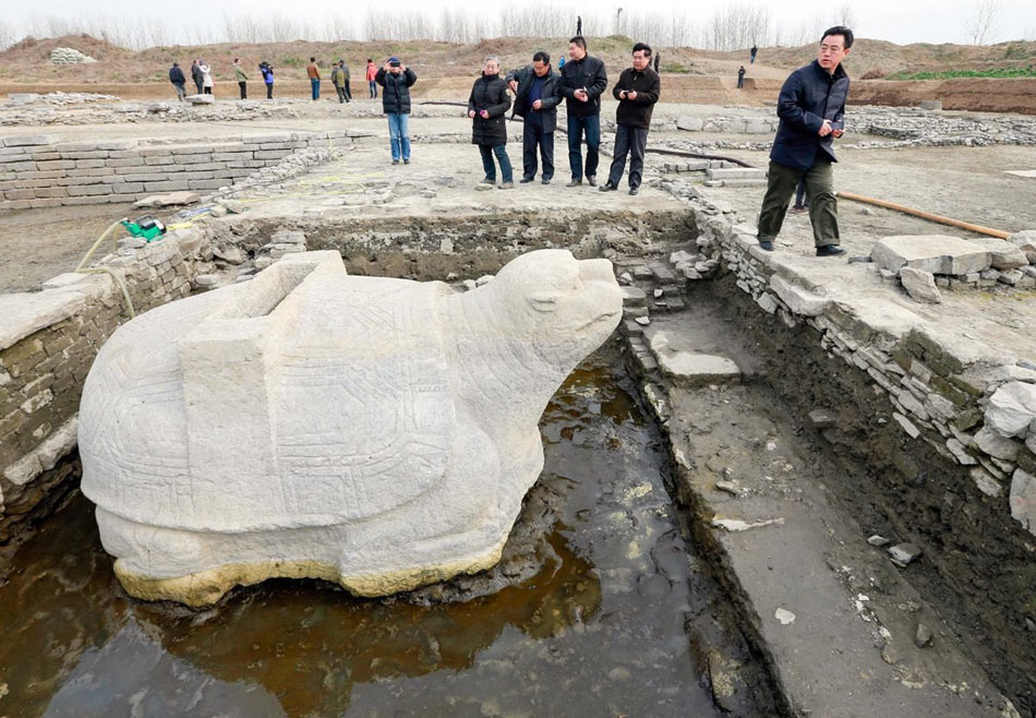 Desentierran la “Pompeya” de China en Jiangsu