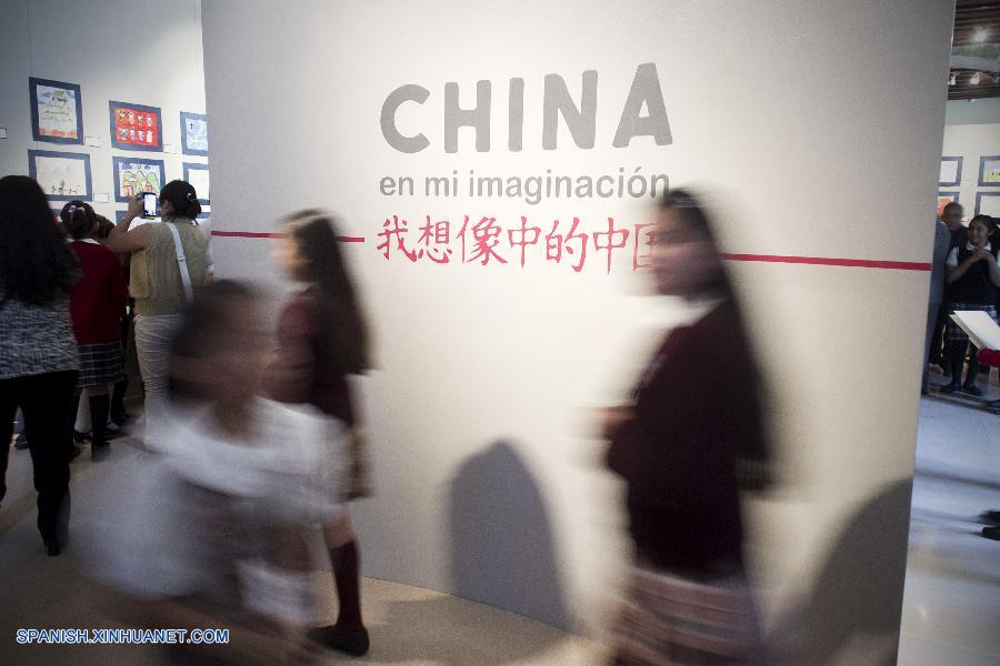 Inauguran en México muestra de arte infantil "China en mi imaginación"