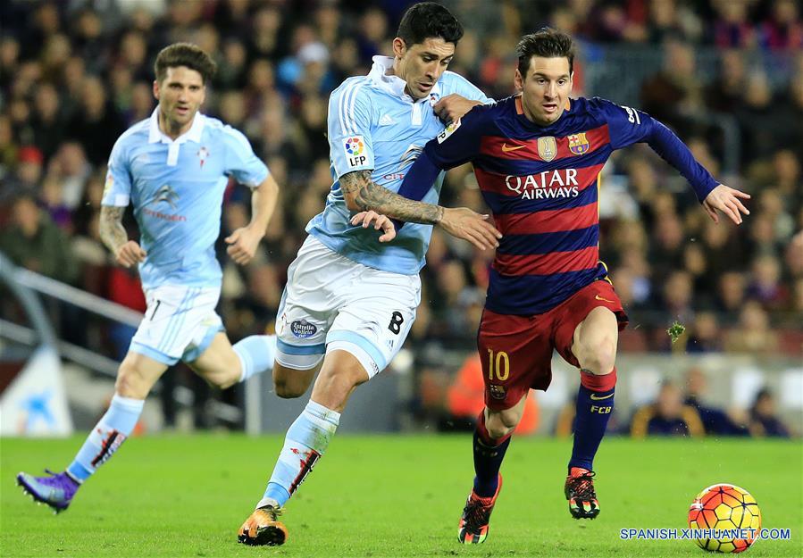 Fútbol: Barcelona golea 6-1 con buen fútbol a Celta