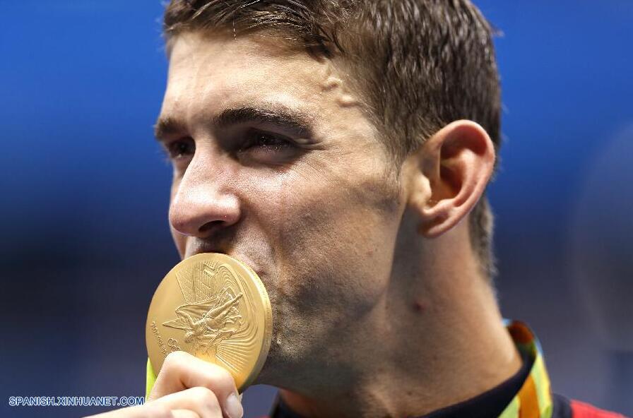 Río 2016: Phelps gana su 19a medalla de oro olímpica en Río de Janeiro