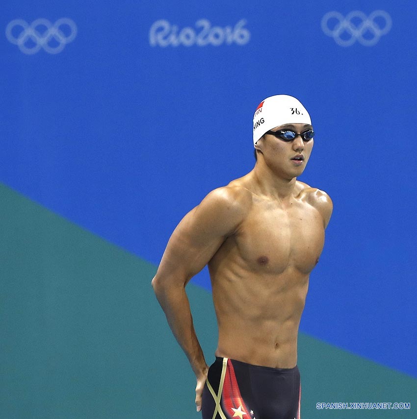 Río 2016: Campeón mundial chino de natación Ning falla intento por llegar a semifinales