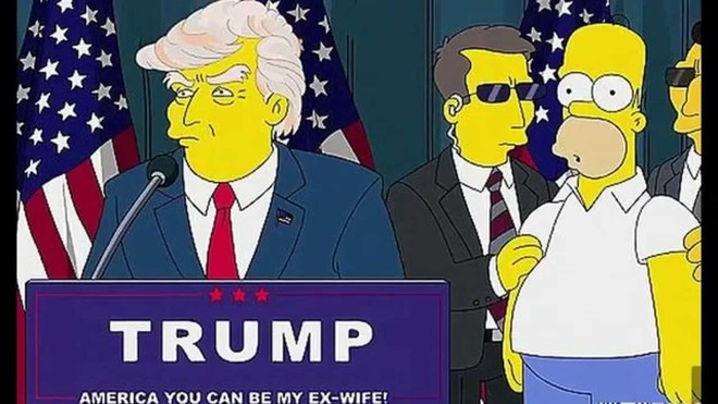 'Los Simpson' vaticinaron la presidencia de Trump hace 16 a?os