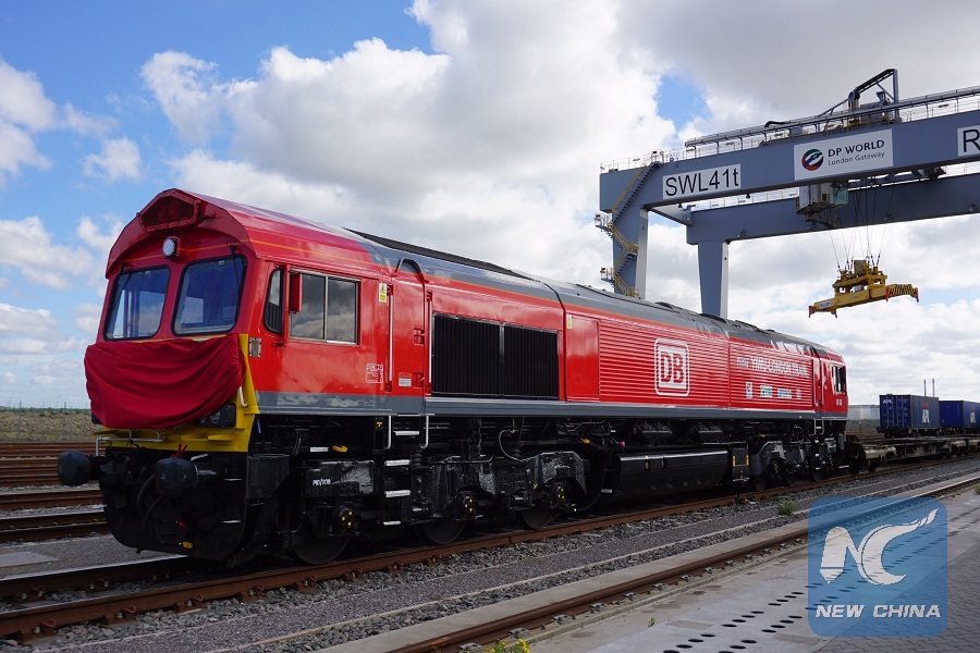 Parte de Londres primer tren de carga directo a China