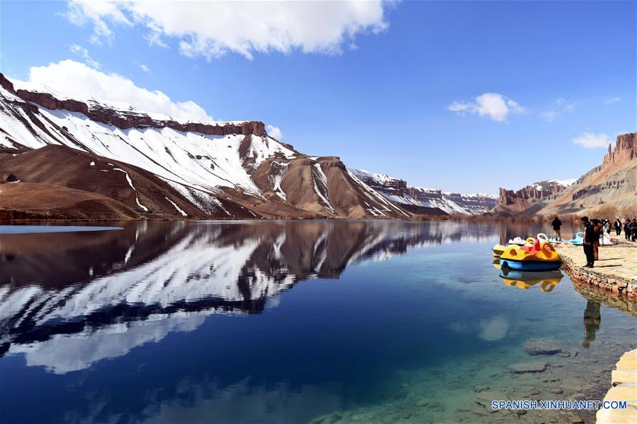 El Lago Band-e-Amir, el primer parque nacional de Afganistán