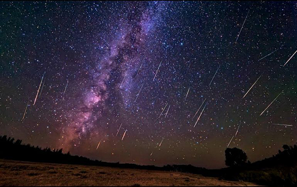 Anuncian la primera lluvia de meteoros del 2019